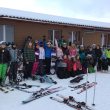18.1.2017: Klasse 7b und 7d beim Skispass
